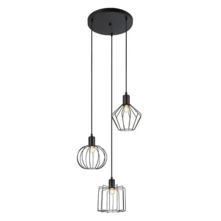Lampa loft wisząca GERVAIS MDM-3345-3 BK - Italux